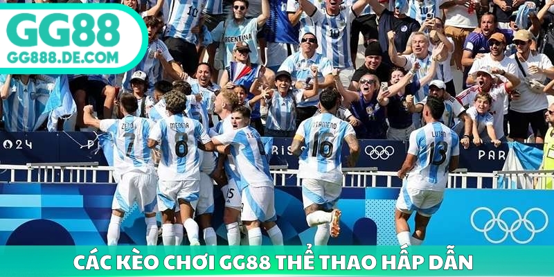 Các kèo chơi GG88 thể thao hấp dẫn