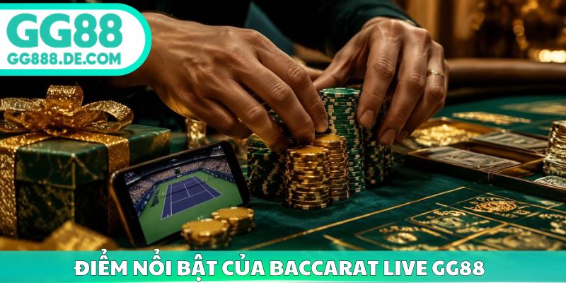 Điểm nổi bật của baccarat live gg88 
