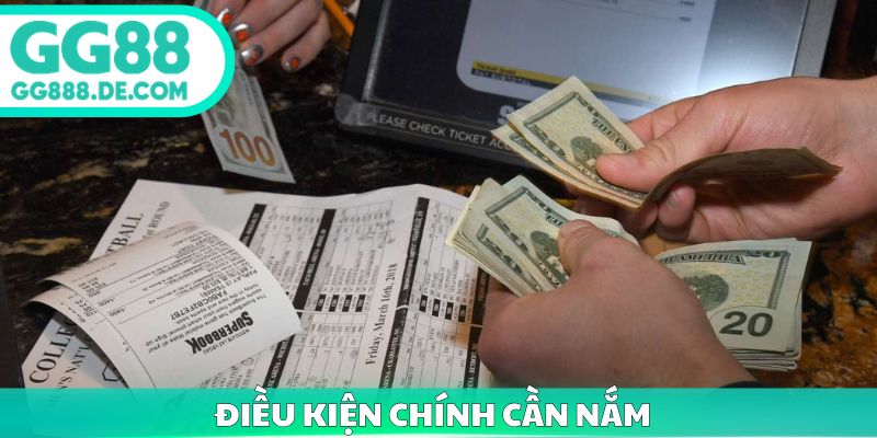 Điều kiện chính cần nắm