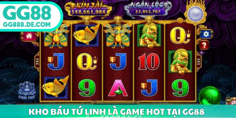 Kho Báu Tứ Linh là game hot tại GG88