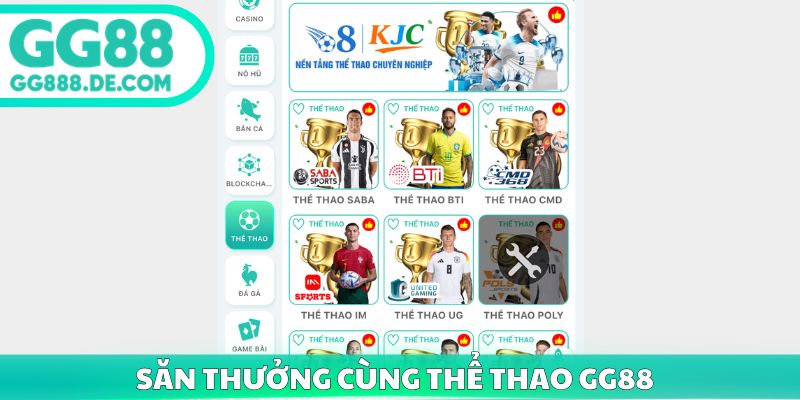 Săn thưởng cùng thể thao GG88