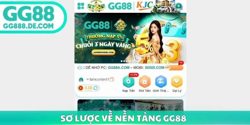 Sơ lược về nền tảng GG88