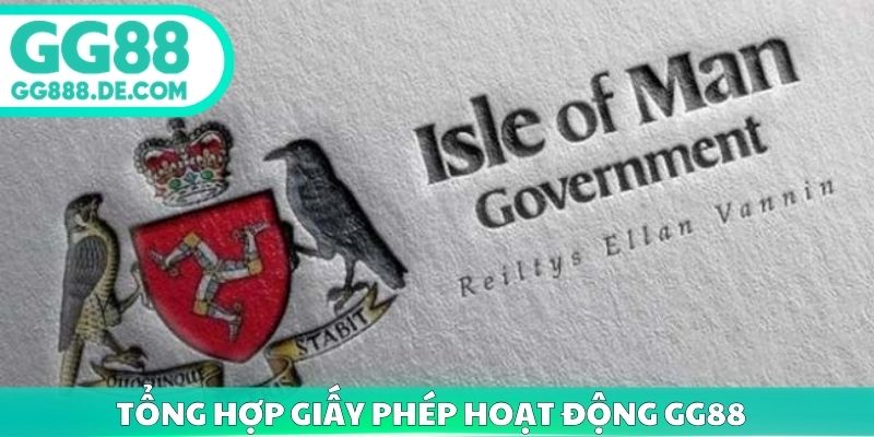 Tổng hợp giấy phép hoạt động GG88