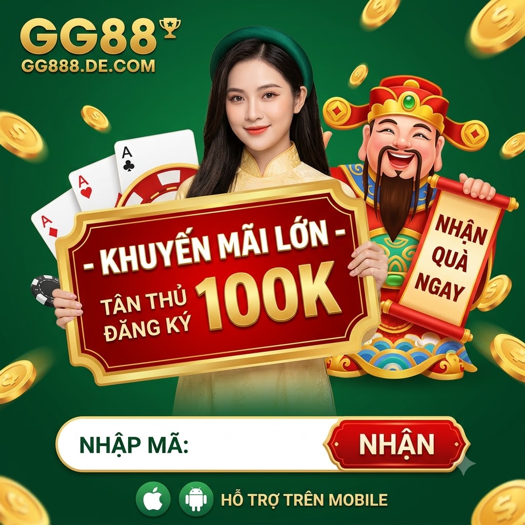 Khuyến mãi trải nghiệm GG88