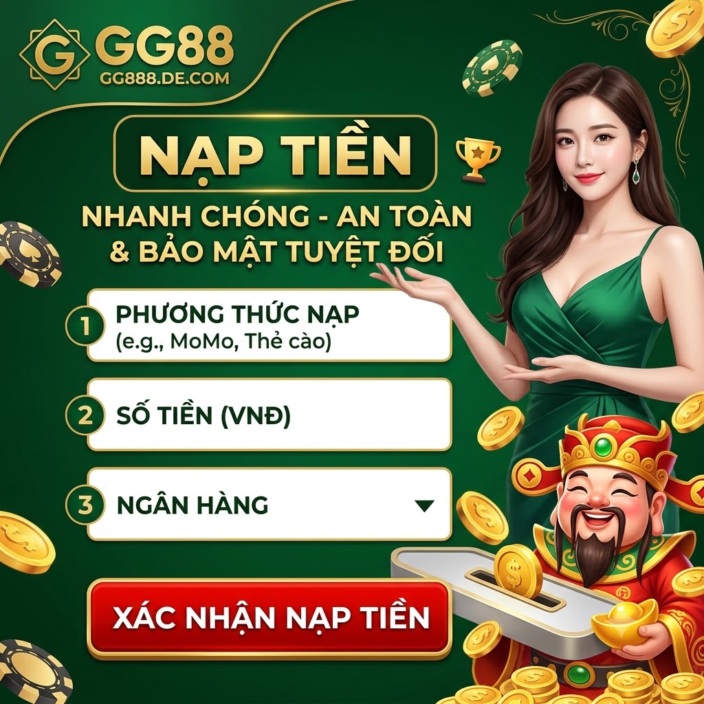 nẠP TIỀN uy tín gg88